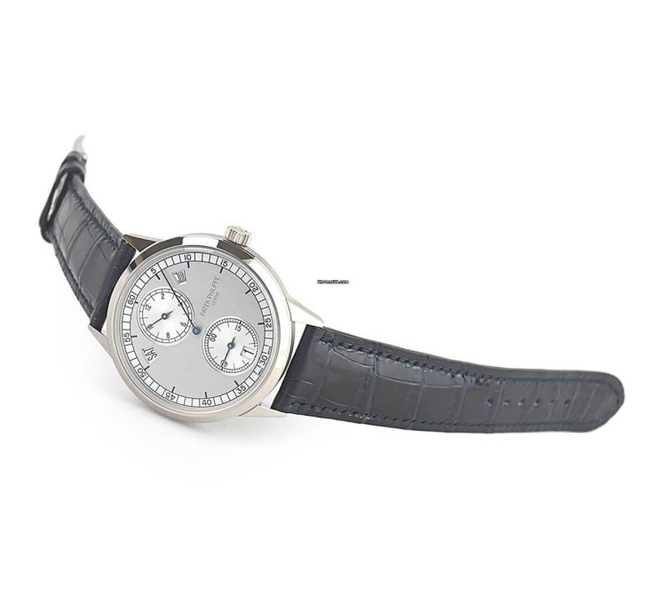 Patek Philippe Annual Calendar Regulator Automatic White Gold Annual Calendar Gray 40 5mm Box Papers 5235g-001