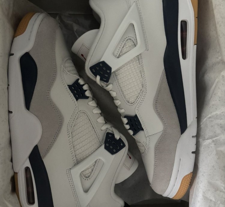 Air Jordan 4 Nike Sb Navy