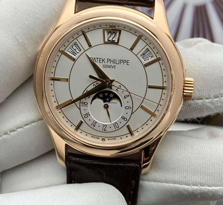 Patek Philippe Annual Calendar Rose Gold Automatic Watch 40mm Annual Calendar