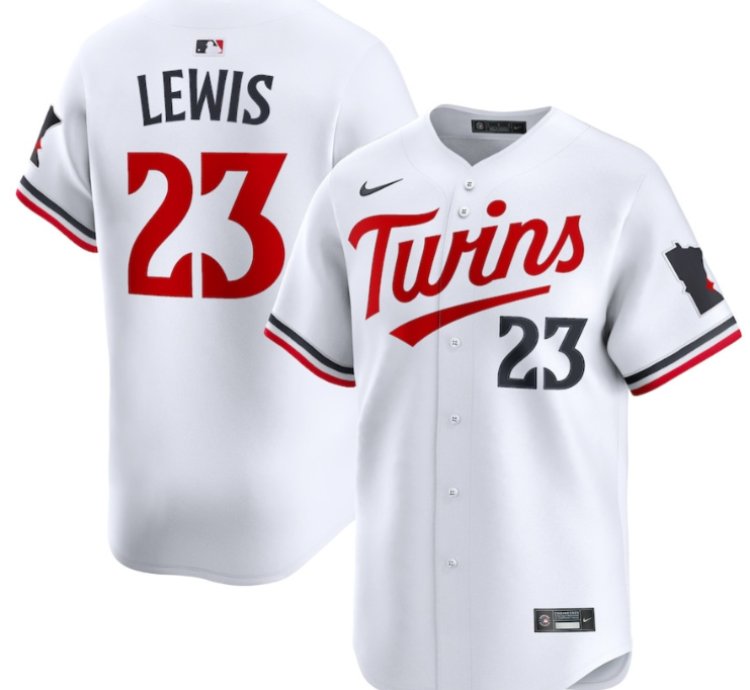 Royce Lewis 23 Minnesota Twins Home Limited Player Men Jersey - White