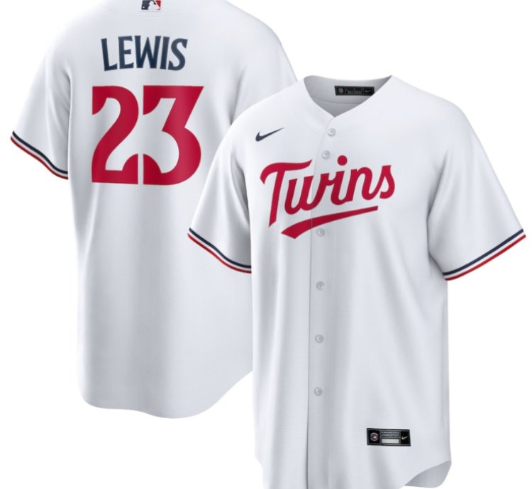 Royce Lewis 23 Minnesota Twins Player Men Jersey - White