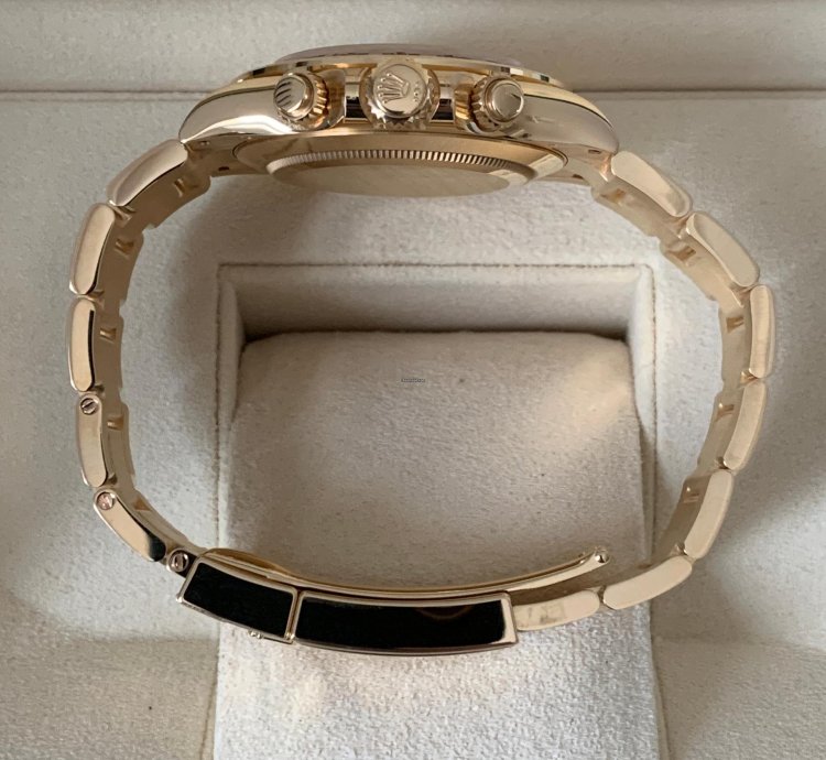Rolex Daytona 116508 White Dial Yellow Gold 18kt Full Set New 2020
