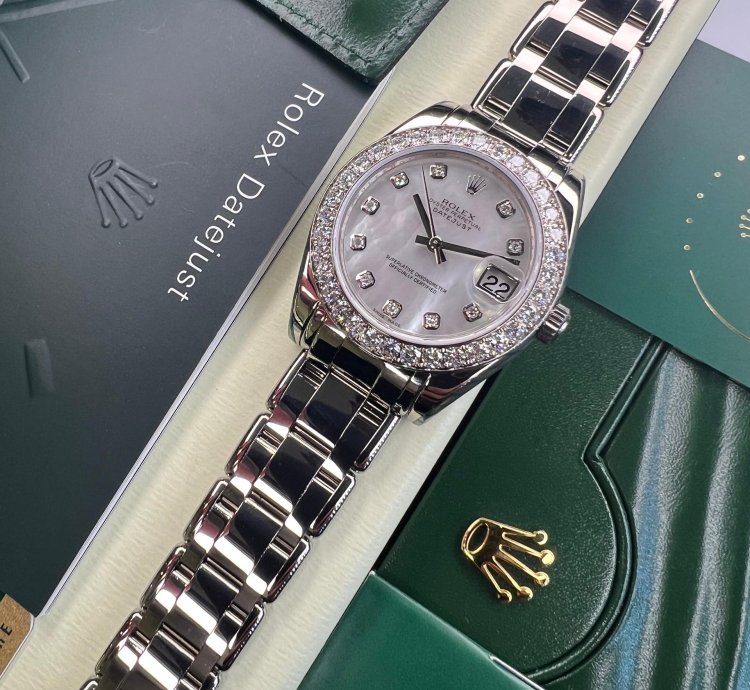 Rolex Datejust 31 Pearlmaster 34 2009 Full Set 2024 Rolex Service 81299