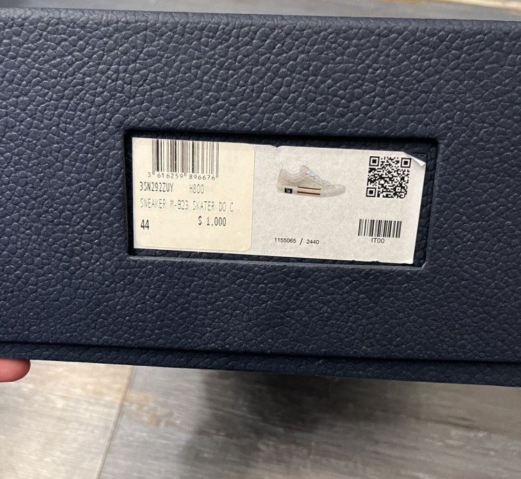 Dior B23 Skate Low Oblique Jacquard