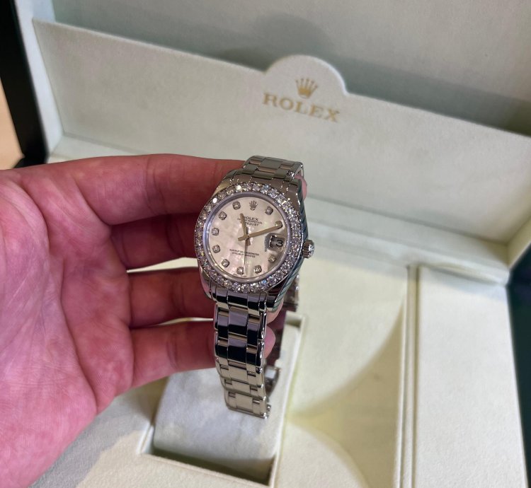Rolex Datejust 31 Pearlmaster 34 2009 Full Set 2024 Rolex Service 81299