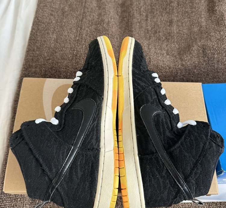 Black Skunk Nike Sb Dunk High 2016