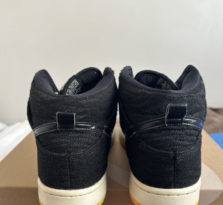 Black Skunk Nike Sb Dunk High 2016