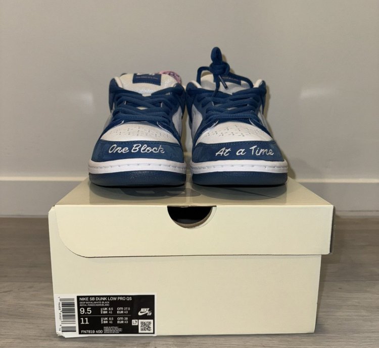 Born Raised One Block At Time Sb Dunk Low us 9 5
