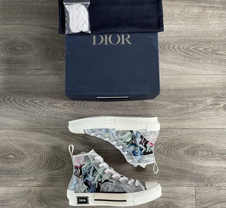 Dior B23 Sorayama Tropical Robot High-top