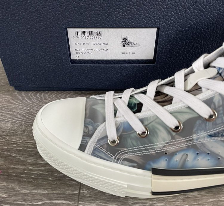 Dior B23 Sorayama Tropical Robot High-top