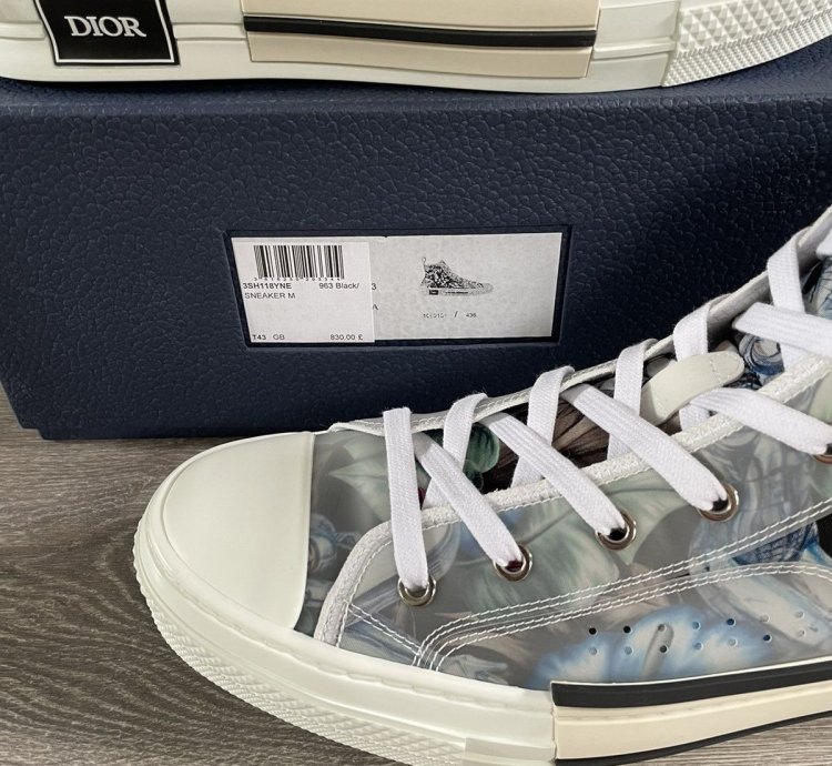 Dior B23 Sorayama Tropical Robot High-top