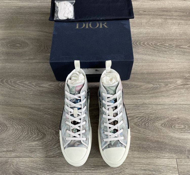 Dior B23 Sorayama Tropical Robot High-top