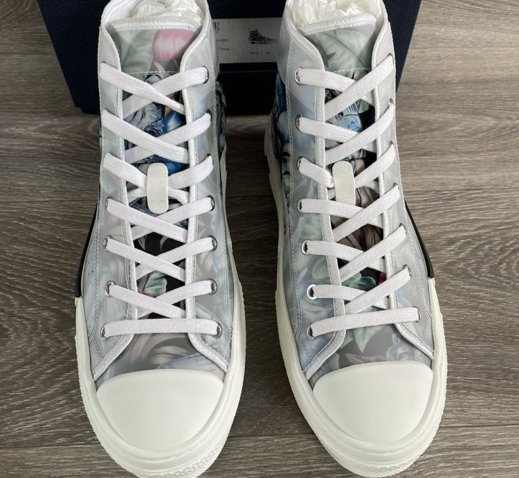 Dior B23 Sorayama Tropical Robot High-top