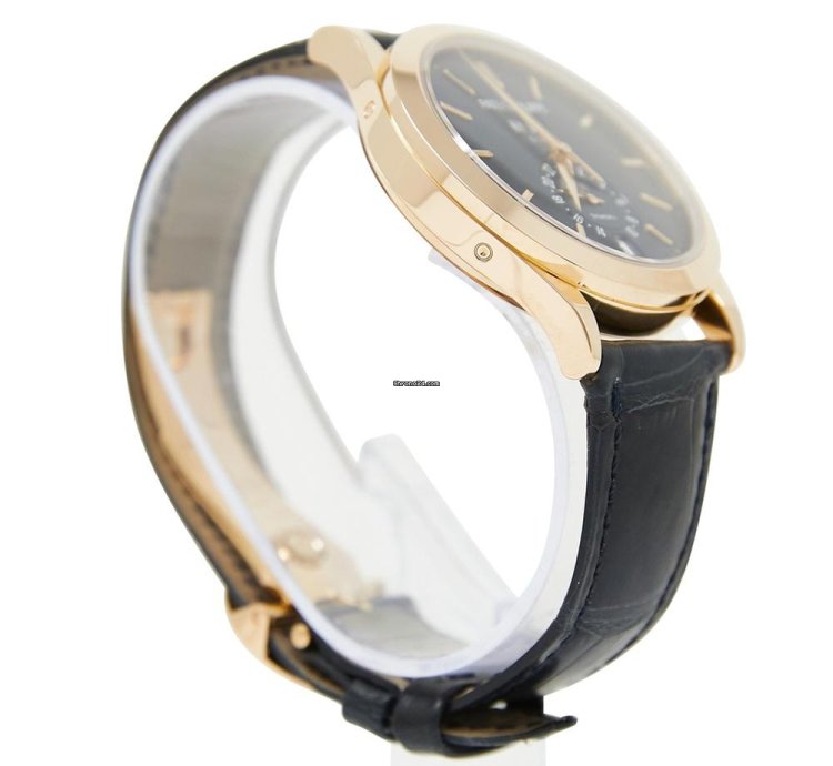 Patek Philippe Annual Calendar Tiffany Co Annual Calendar Rose Gold Blue Dial Full Set Tiffany Stamped Dial Papers