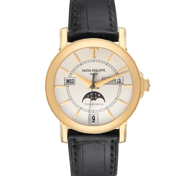 Patek Philippe Annual Calendar Tiffany Limited Ediiton Yellow Gold Watch 5150j