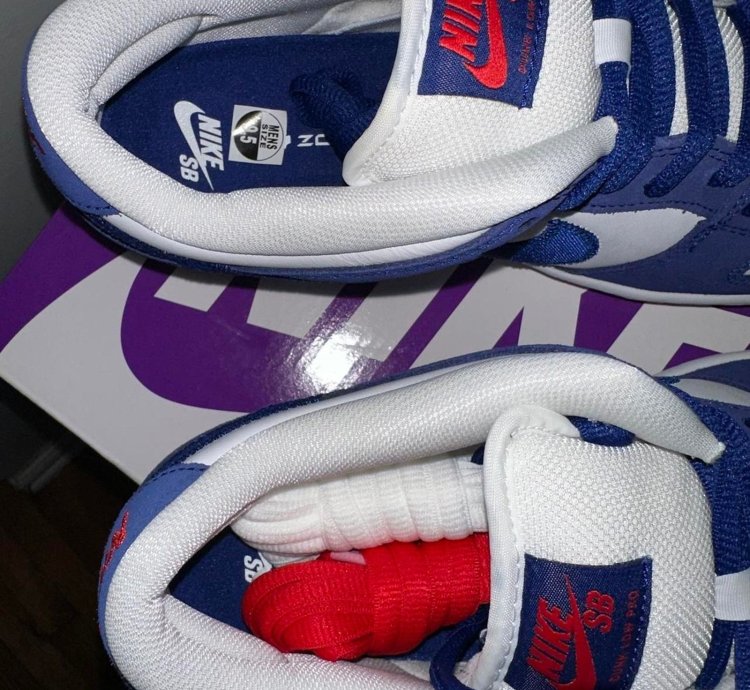 Deadstock Nike Sb Dunk Low Pro Los Angeles Dodgers Size 9 5