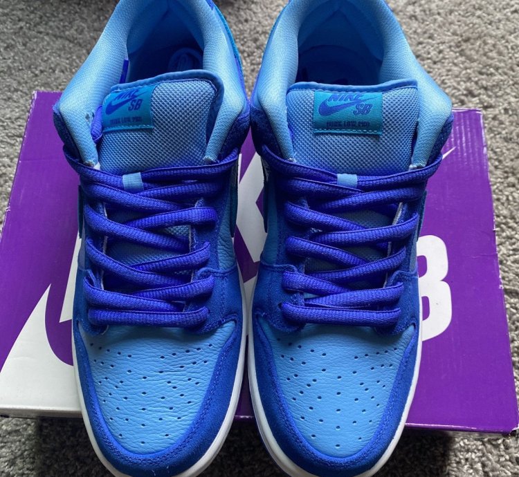 Nike Sb Dunk Low Blue Raspberry
