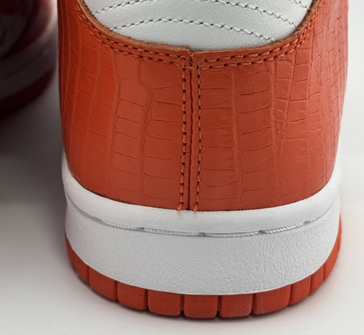 Ds 2003 Nike Dunk High Pro Sb Supreme Orange Stars Sz 10