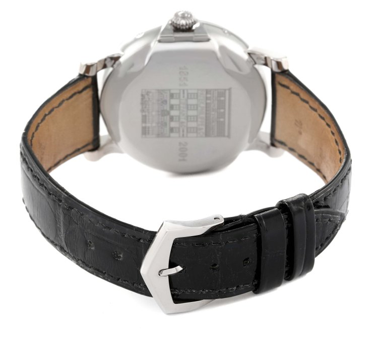 Patek Philippe Annual Calendar Tiffany Limited Edition White Gold Mens Watch 5150 Box Papers