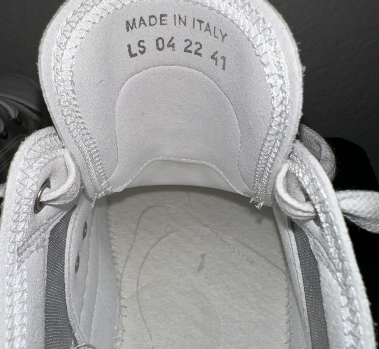 Dior B23 White And Black Oblique Canvas Low