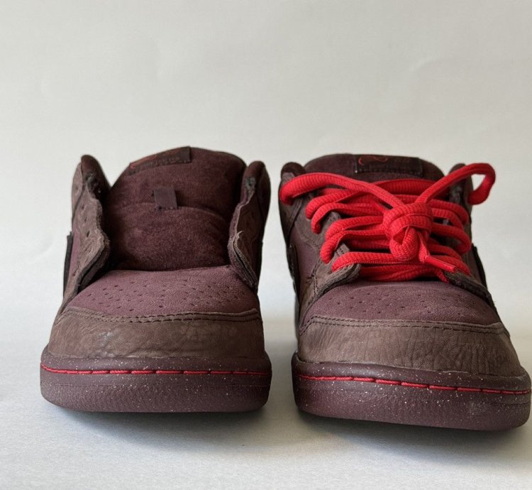 Ds City Of Love Dunk Sb Low Sz 9 5 Red Version