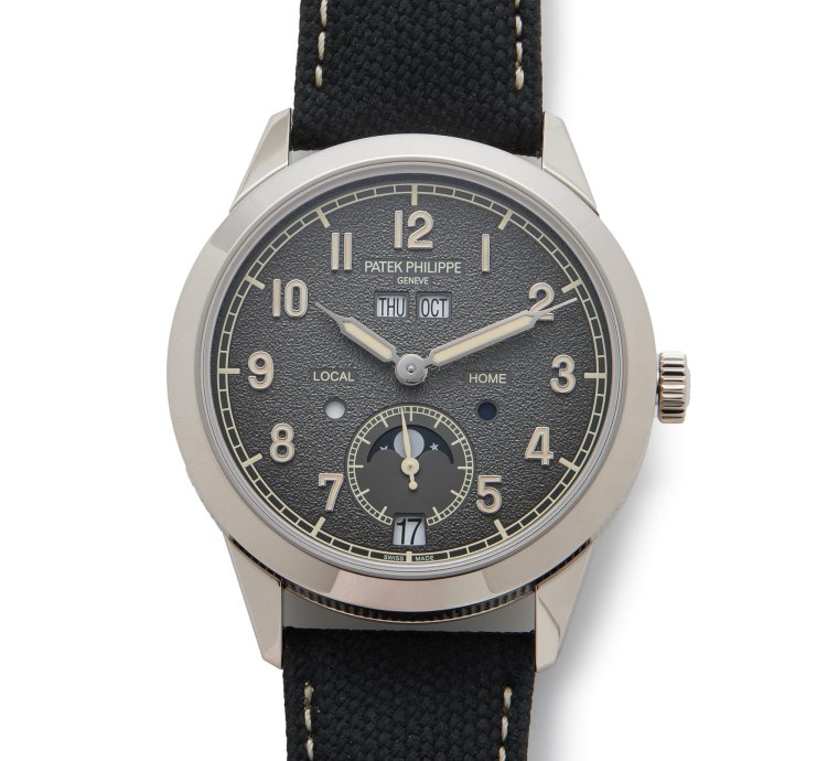 Patek Philippe Annual Calendar Travel Time 18k White Gold 5326g-001 - Ats-w008231
