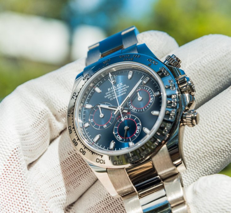 Rolex Daytona 116509 - White Gold - Blue Dial