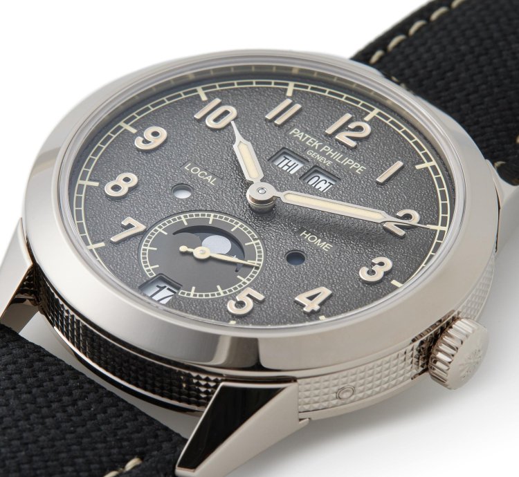 Patek Philippe Annual Calendar Travel Time 18k White Gold 5326g-001 - Ats-w008231