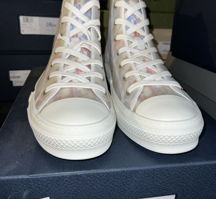 Dior B23 White And Multi Color Dior Chicks
