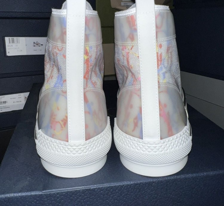 Dior B23 White And Multi Color Dior Chicks