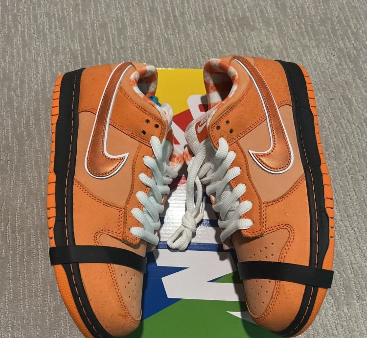 Nike Sb Dunk Low Concepts Orange Lobsters