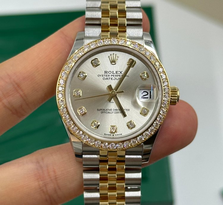 Rolex Datejust 31 Silver Jub