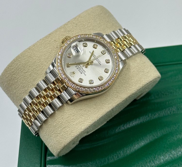Rolex Datejust 31 Silver Jub