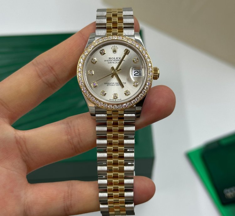 Rolex Datejust 31 Silver Jub