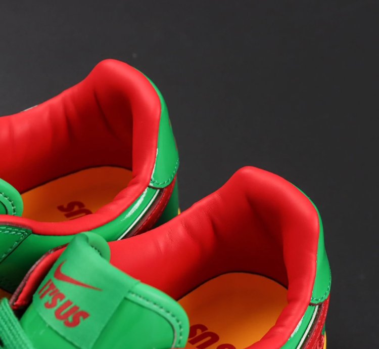 Lil Yatchy X Nike Air Force 1 Low concrete Boys-lucky Green