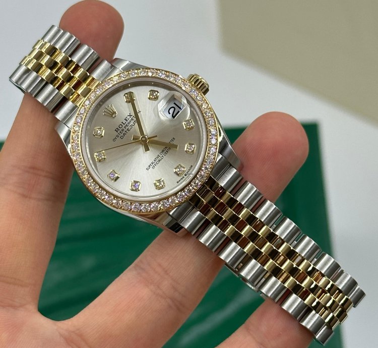 Rolex Datejust 31 Silver Jub