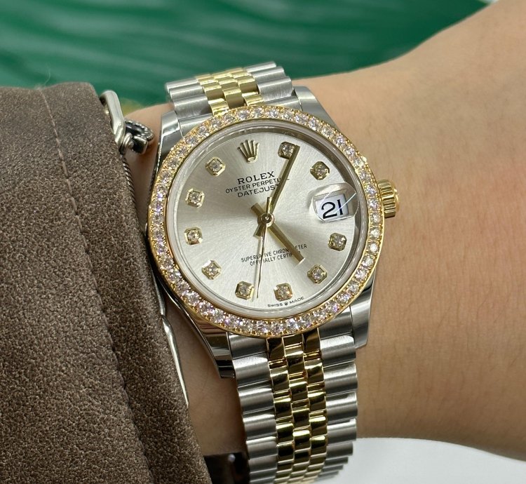 Rolex Datejust 31 Silver Jub