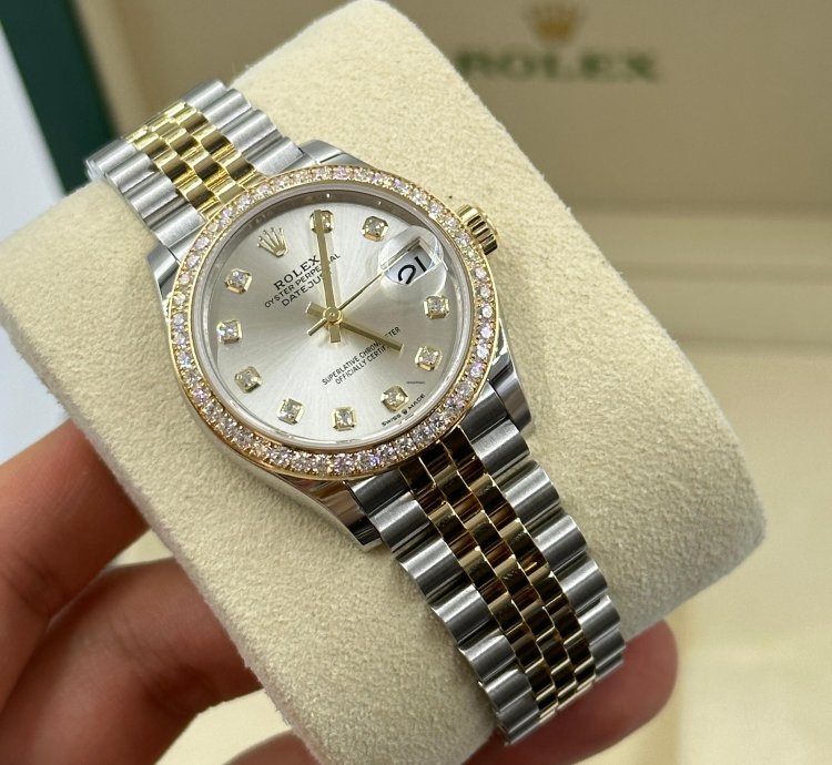 Rolex Datejust 31 Silver Jub