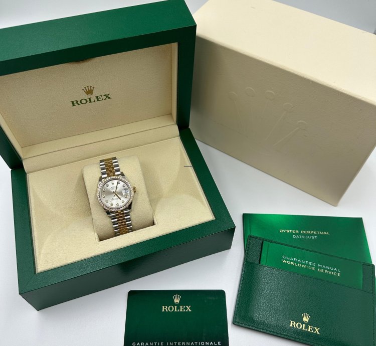 Rolex Datejust 31 Silver Jub