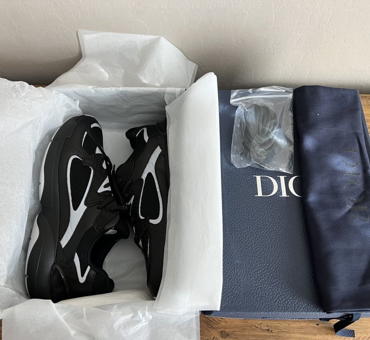 Dior B24 Black Reflective