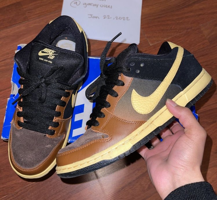 Dunk Low Premium Sb Black And Tan