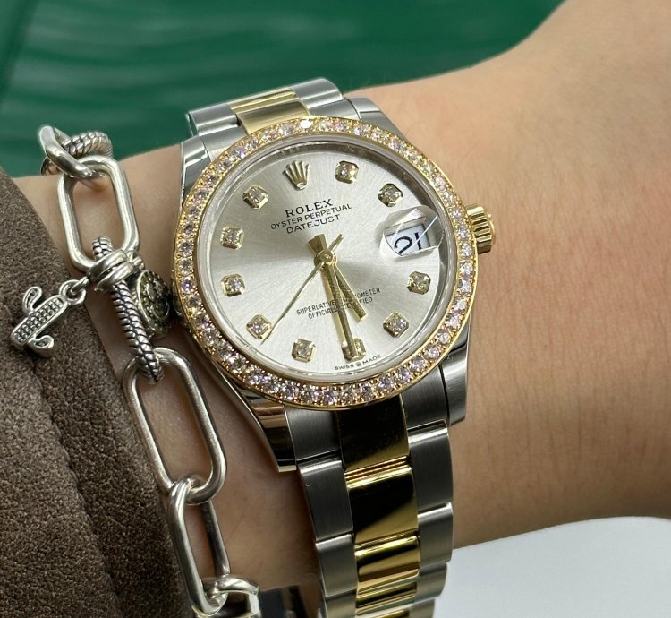 Rolex Datejust 31 Silver Oys