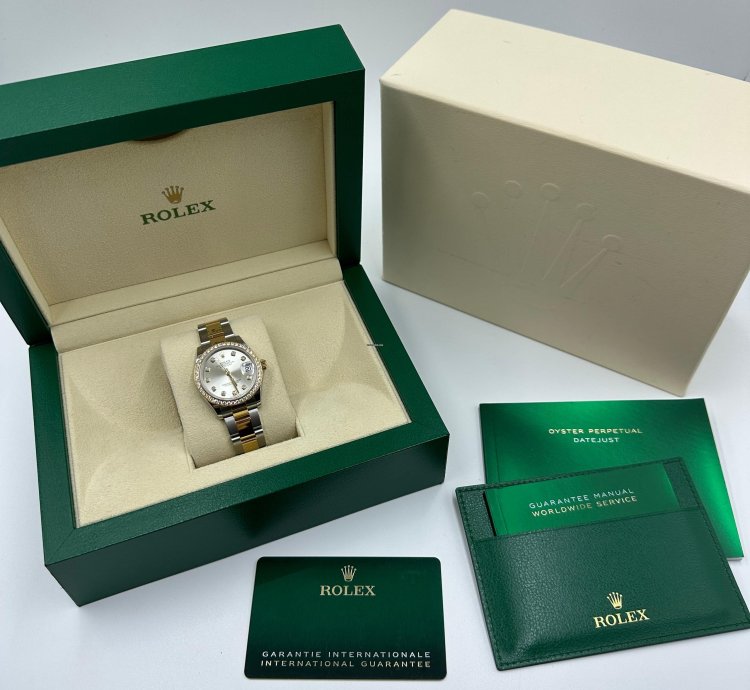 Rolex Datejust 31 Silver Oys