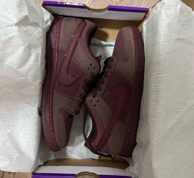 Dunk Low Premium Sb City Of Love Collection-burgundy Crush