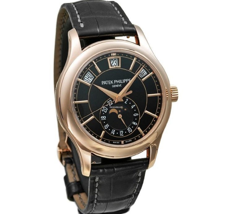 Patek Philippe Annual Calendar Warranty Included Used Complications Annual Calendar Moon Phase 5205r-010 -buckle Men Watch