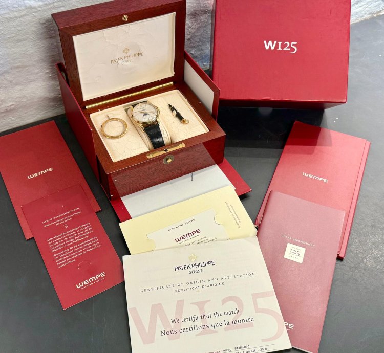 Patek Philippe Annual Calendar Wempe 125 Edition