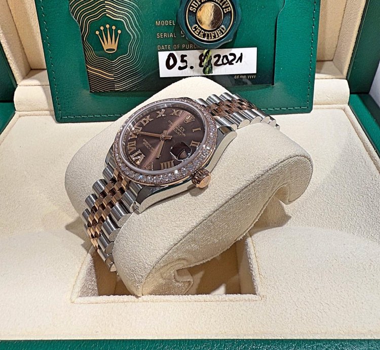 Rolex Datejust 31mm Ref 278381rbr Lc100 Dia Zb Nette Neu Aus 08 2021