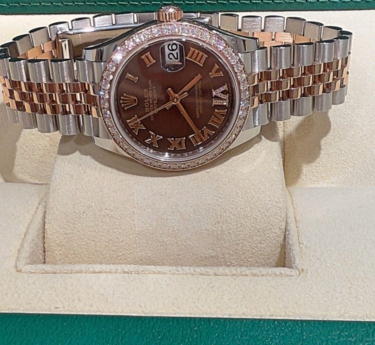 Rolex Datejust 31mm Ref 278381rbr Lc100 Dia Zb Nette Neu Aus 08 2021