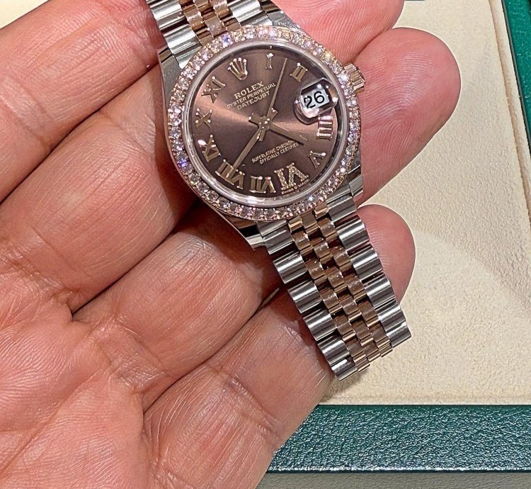 Rolex Datejust 31mm Ref 278381rbr Lc100 Dia Zb Nette Neu Aus 08 2021