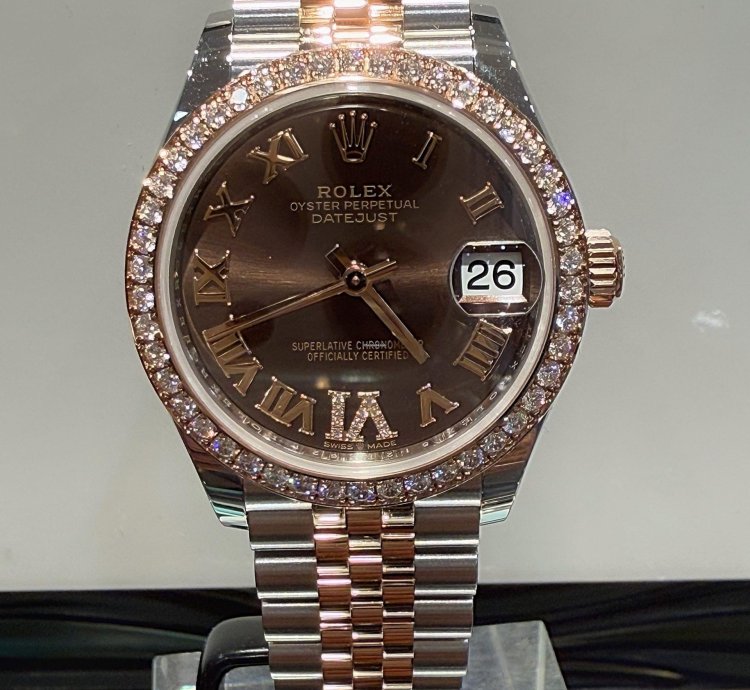 Rolex Datejust 31mm Ref 278381rbr Lc100 Dia Zb Nette Neu Aus 08 2021